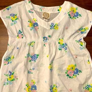 The Beaufort Bonnet Company Girls size 5 floral coverup